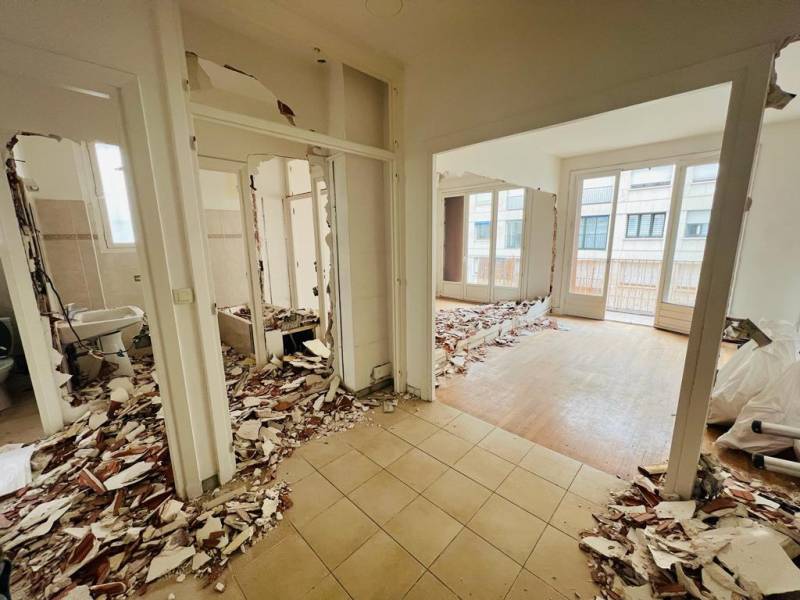 Rénovation intérieure complète d'un appartement de 65 m² à Lyon 6